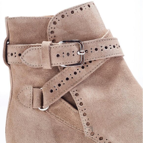 The Office of Angela Scott Mr. Teddy Ankle Boots - Picture 3 of 15
